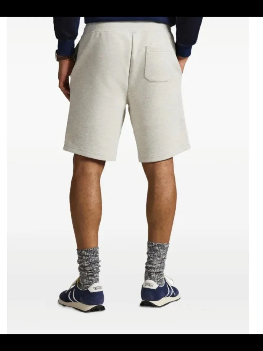 Polo by Ralph Lauren Heather Gray Knit Drawstring Shorts